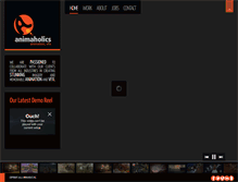 Tablet Screenshot of animaholics.com